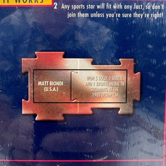 Which Sports Star Did That? Quiz Jigsaw Puzzle 232 Pieces Sports Trivia Fun Game - Picture 5 of 14